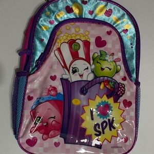 Shopkins Pink and Blue Kids Backpack